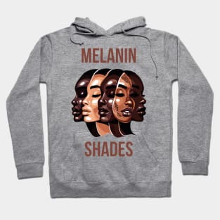 Melanin Shades Afrocentric Women Hoodie